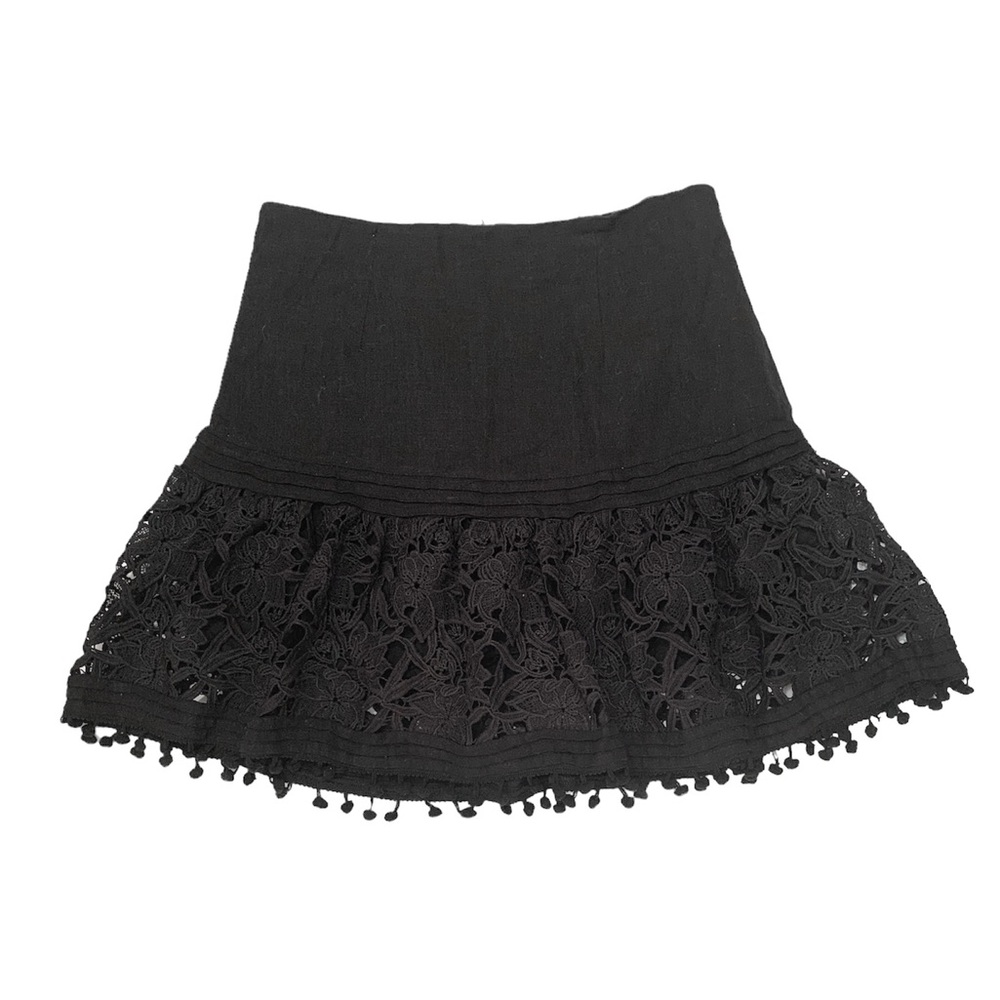 Bohemian Style Mini Skirt